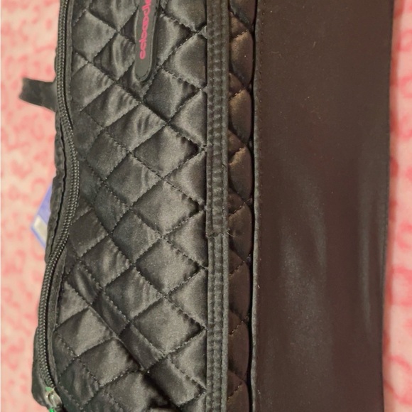 Caboodles Quilted Black Cosmetic Bag Organizer - Picture 4 of 9